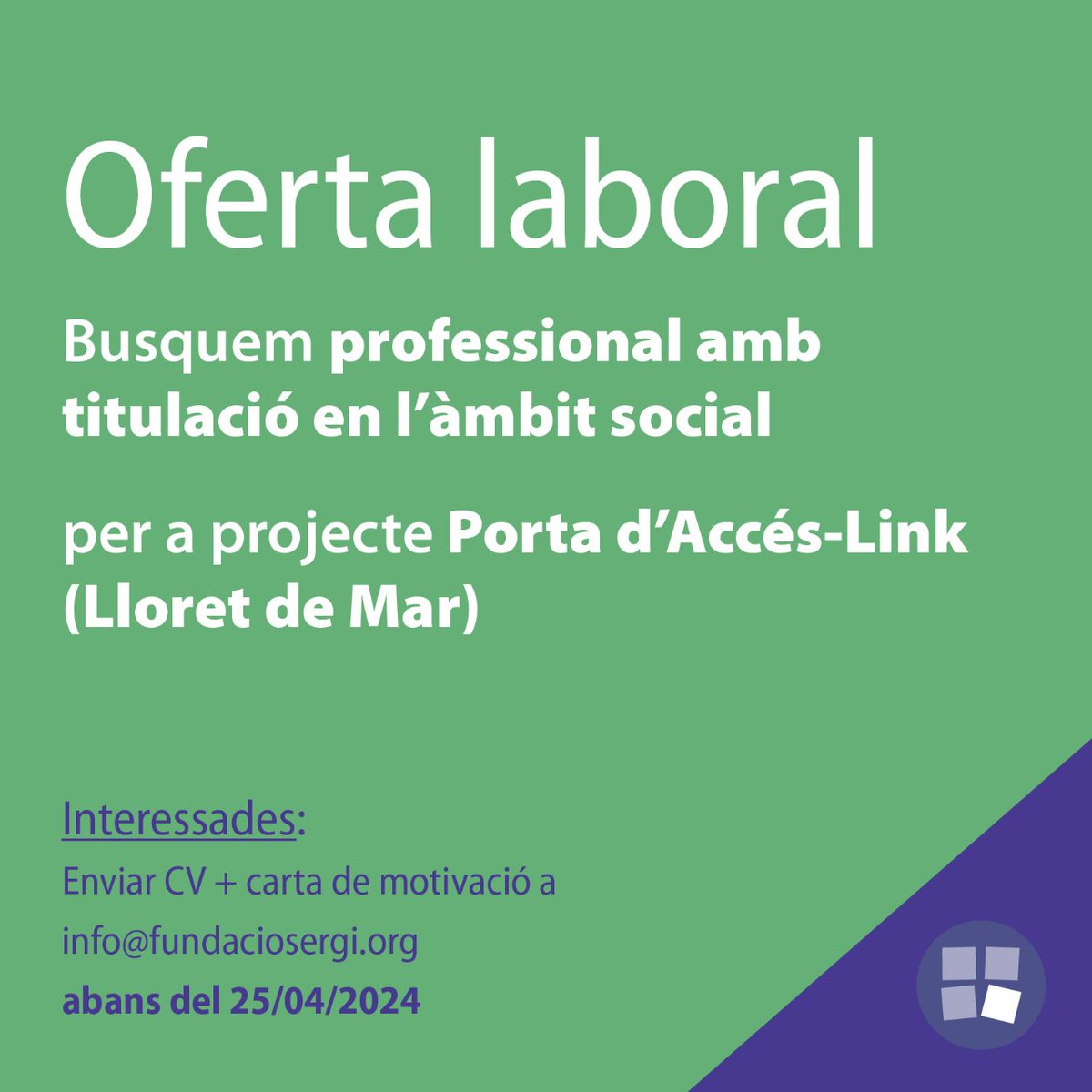 Fundació SERGI tweet media