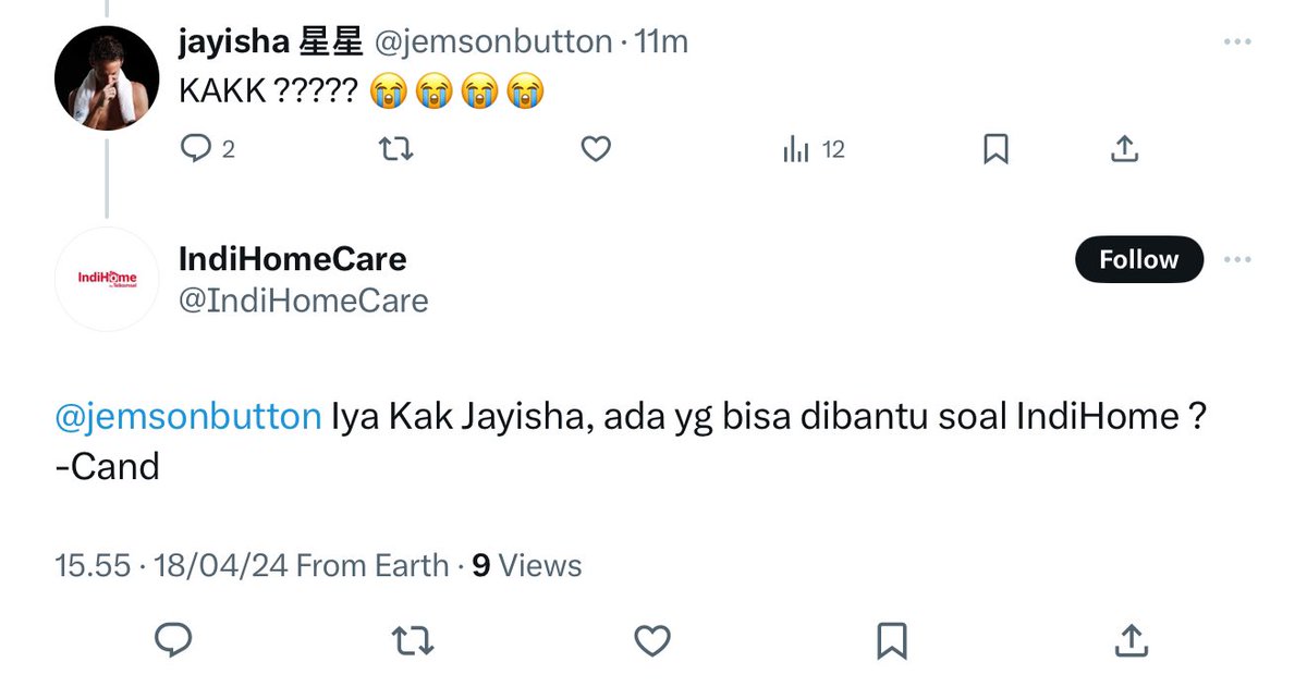 jemsonbutton's tweet photo. engga kok im fine ❤️ https://t.co/8C6JIPJRNm