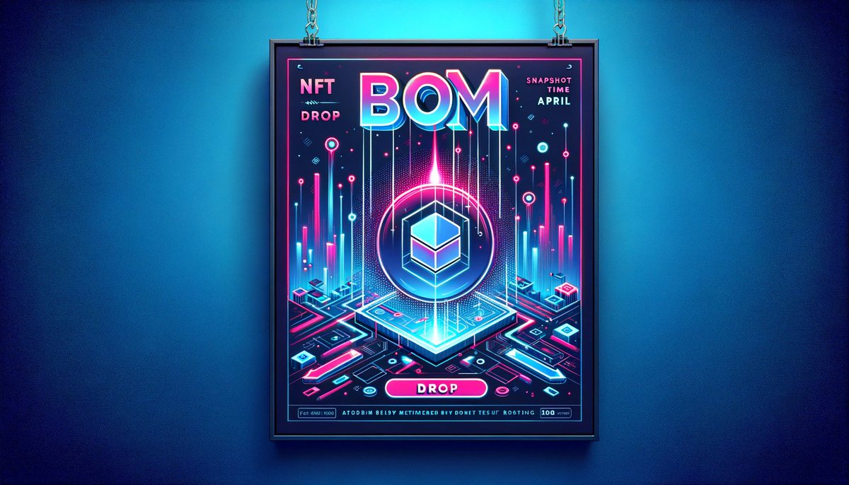 BOM_BitOfMind's tweet photo. 🎉 HEY BOM Squad! New NFT Drop alert! 🚀

👀 Ready for something epic? Less fluff, more, y'know, magic!

🗓️ Snapshot coming this April!

📝 Get all the deets and submit your wallet here:
https://t.co/5YdRuaEyub

#NFTDrop #BOM #mentalhealth #Web3 #NFT https://t.co/rAMTjTaJB6