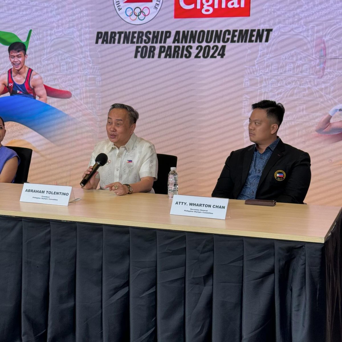 News5PH's tweet photo. Inanunsyo na ang #CignalTV bilang official coverage partner para tutukan ang paglalakbay ng mga atletang Pilipino sa #Paris2024 #Olympics ngayong Huwebes, April 18.  #News5

📸: POC (Facebook) https://t.co/z2mgh3Qkd4