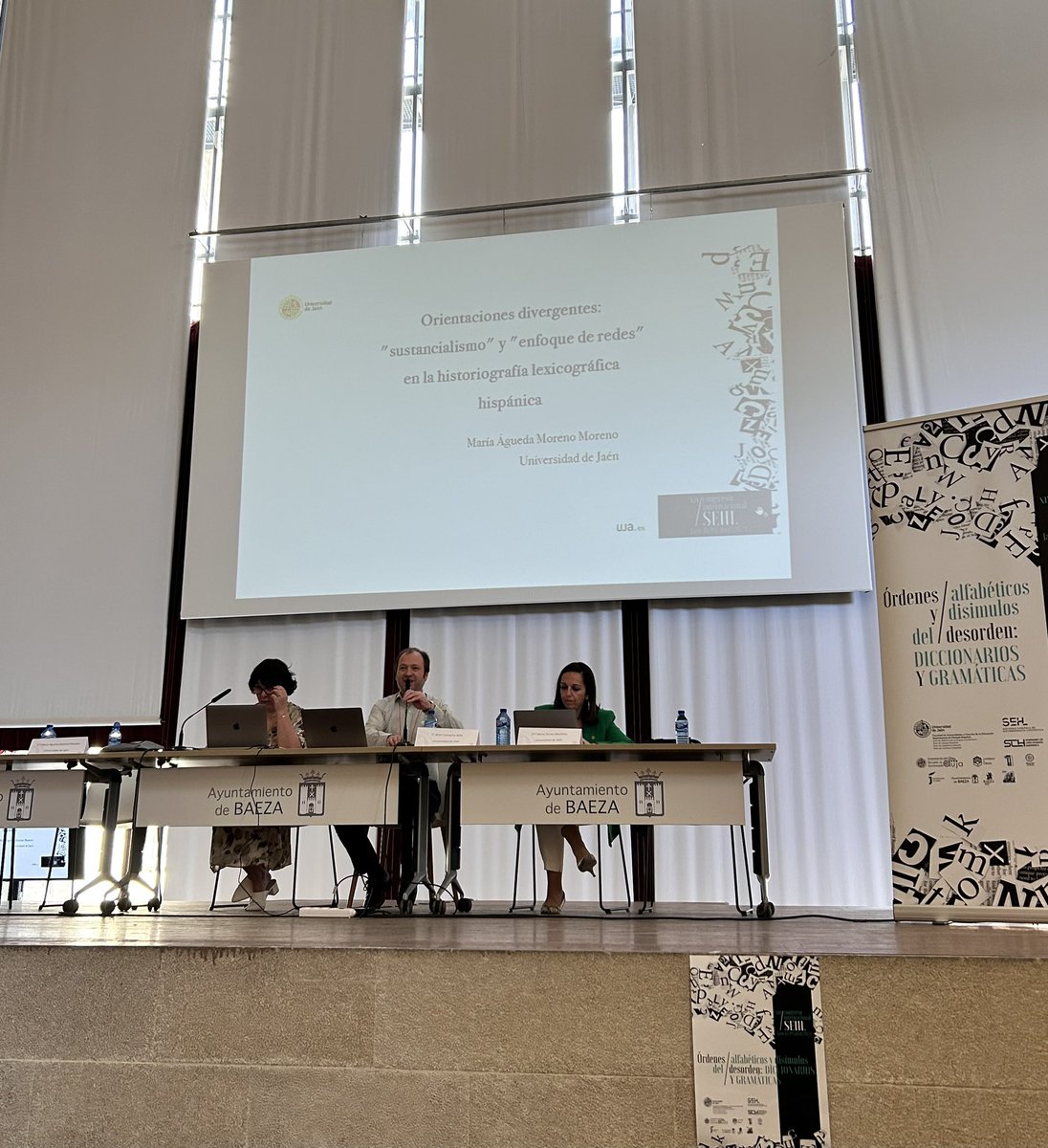 xivcisehl_Jaen's tweet photo. 📍Baeza, Ciudad Patrimonio de la Humanidad. Concretamente nos encontramos en las Ruinas de San Francisco. La sesión de comunicaciones comienza con Águeda Moreno Moreno, Jesús Camacho Niño y Marta Torres Martínez @SEHL_oficial @LexicografiaUja #XIVCISEHL https://t.co/MXRGAeyovy
