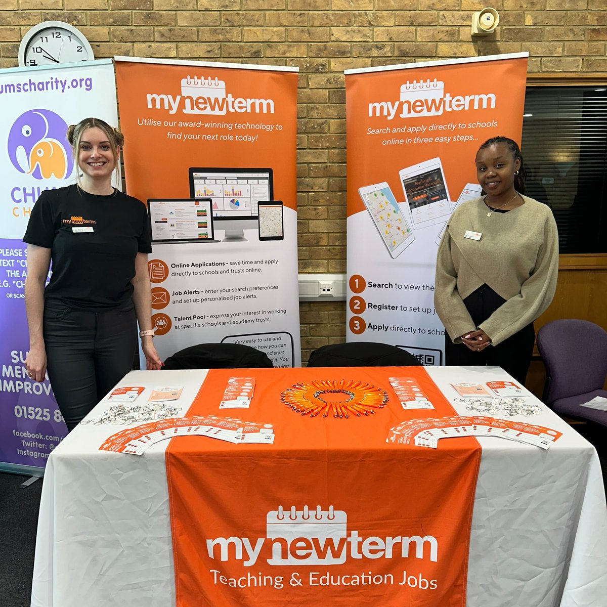 mynewterm's tweet photo. We're here at the @WrestPark Enterprise Spring Expoπ
Damaris and Lucy look forward to networking with so many other business tenants located at Wrest Park and many other people who are attending from across the region.
Do pop along and say helloΒ π
#Springexpo https://t.co/oZdLgwZl6N