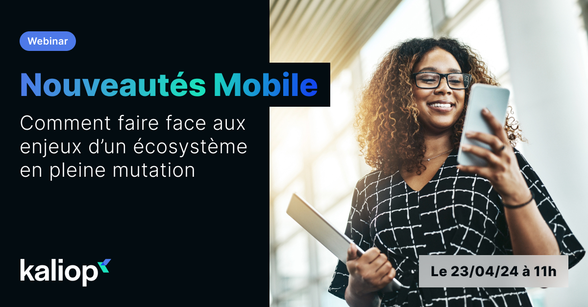 [Webinar 📆 ] Les changements réglementaires, le lancement de technologies disruptives et l'évolution rapide de l'IA transforment le monde mobile. Comment ces évolutions affecteront-elles les utilisateurs et quelles stratégies adopter ? 👉 hubs.li/Q02rCQHy0