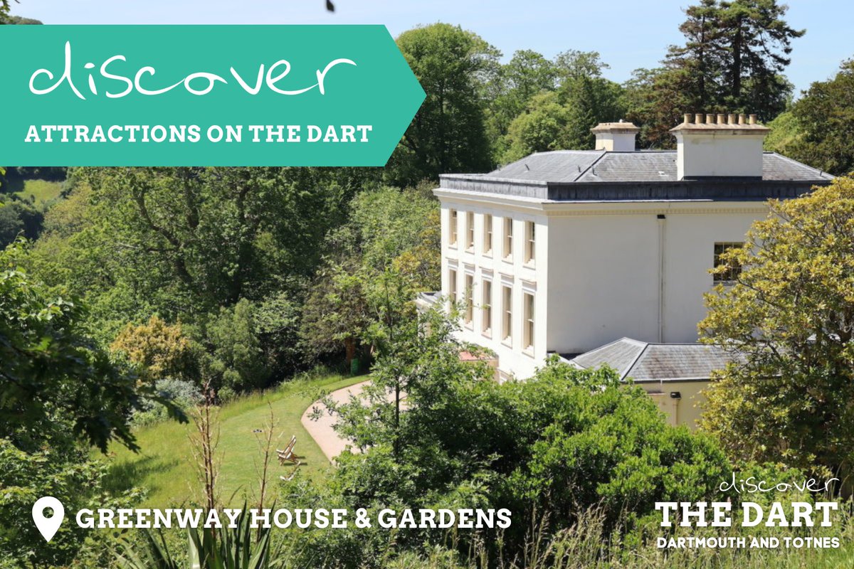 🌳 Discover the magical Greenway, former home of Agatha Christie! 📚 Explore the stunning gardens & step into the world of one of the world's most beloved authors. Find out more👇 discoverdartmouth.com/attraction/gre… #DiscoverTheDart #DiscoverAttractionsOnTheDart @NationalTrust @VisitTotnes