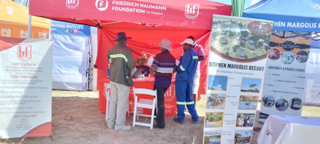 LRFZimbabwe's tweet photo. The LRF is participating in the celebrations for Zimbabwe's 44th Independence at Murambinda Business Centre, Buhera. The LRF team is present on-site, exhibiting legal resources& rendering legal assistance to attendees seeking counsel on various legal matters.#PromotingHumanRights https://t.co/i9qt8PgK6Z