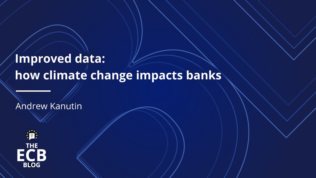 We updated our climate change-related indicators. How could natural hazards affect banks' portfolios? How many emissions do banks finance through their loan portfolios? Read about these and other new insights on #TheECBBlog ecb.europa.eu/press/blog/dat…