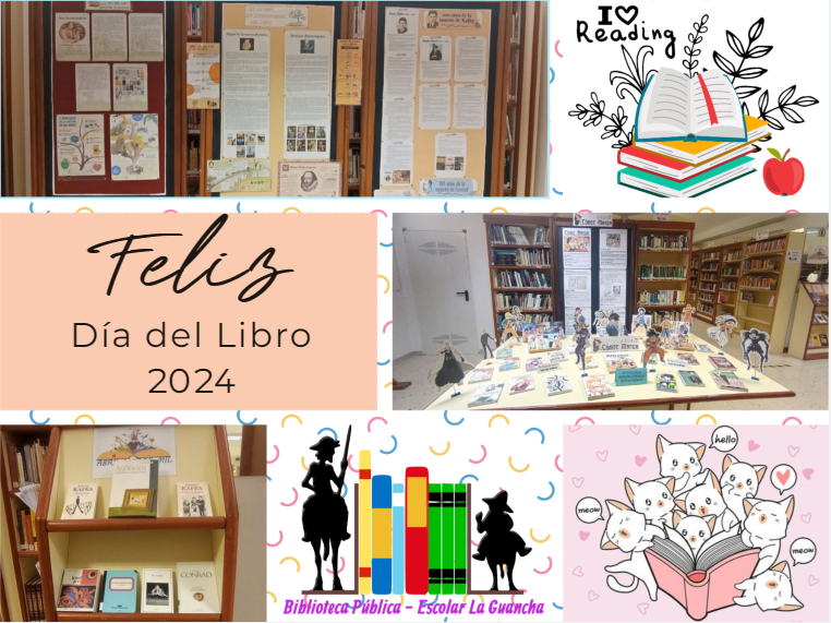 #diadellibro2024 #23deabril #leer #biblioteca #Felicidad