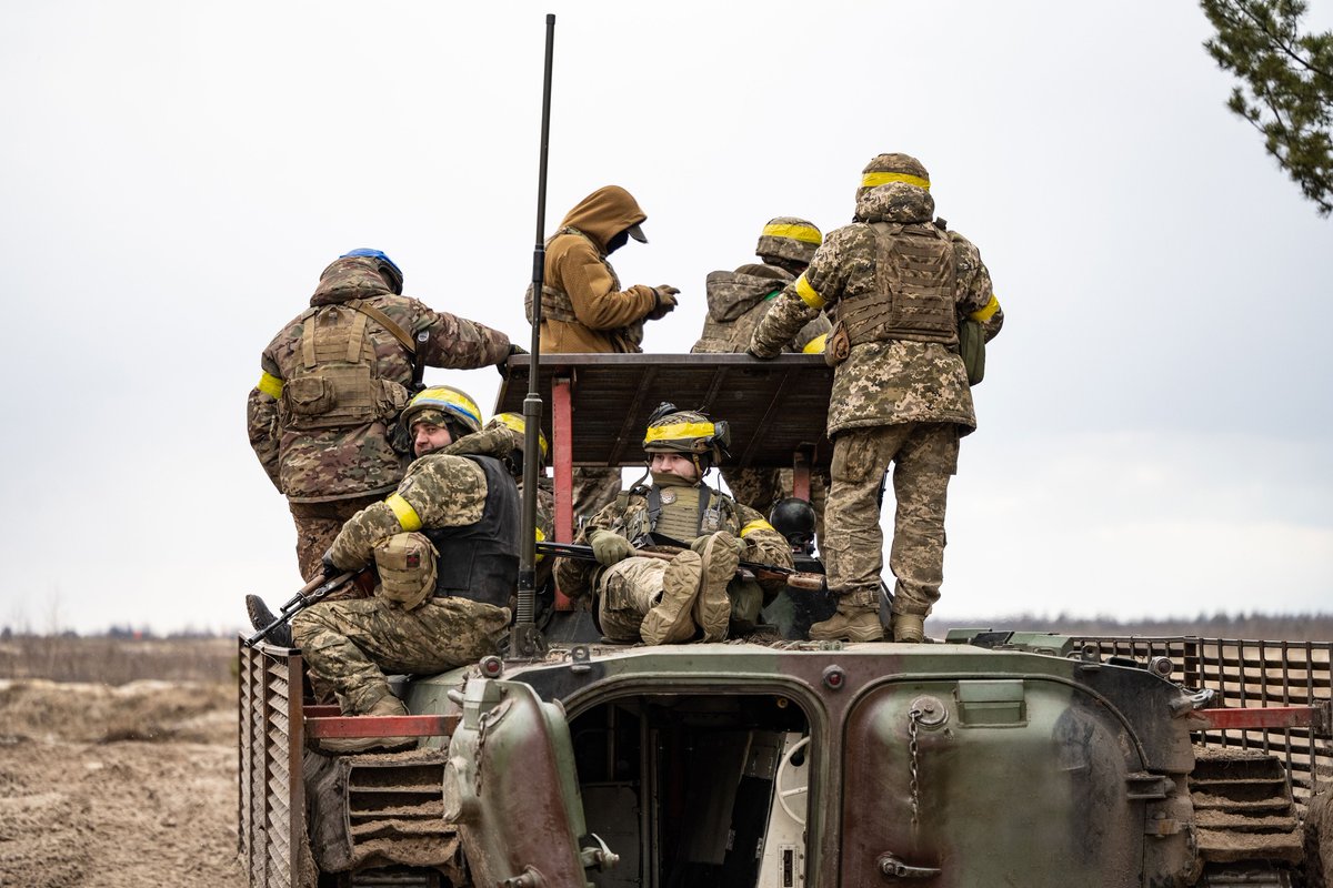 📷 Mechanized infantry of Ukrainian 115th Mechanized Brigade, preparing for the next rotation in the east. #UkrainianArmy