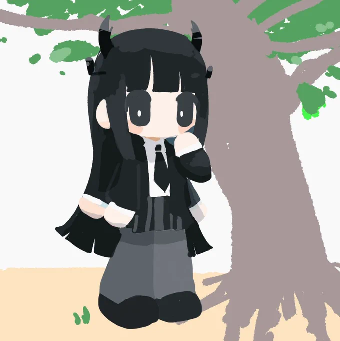 オリキャラらくがき 