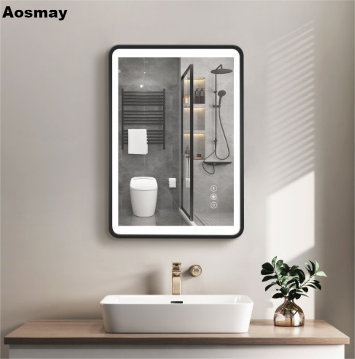 💡 Looking for a smarter solution for your larger projects? Our custom LED bathroom mirrors high quality works: powered LED strips, smart controls and long lasting durability. Factory direct, customizable and discounted for bulk orders!#bathroommirror #Custom #ledmirror #Factory