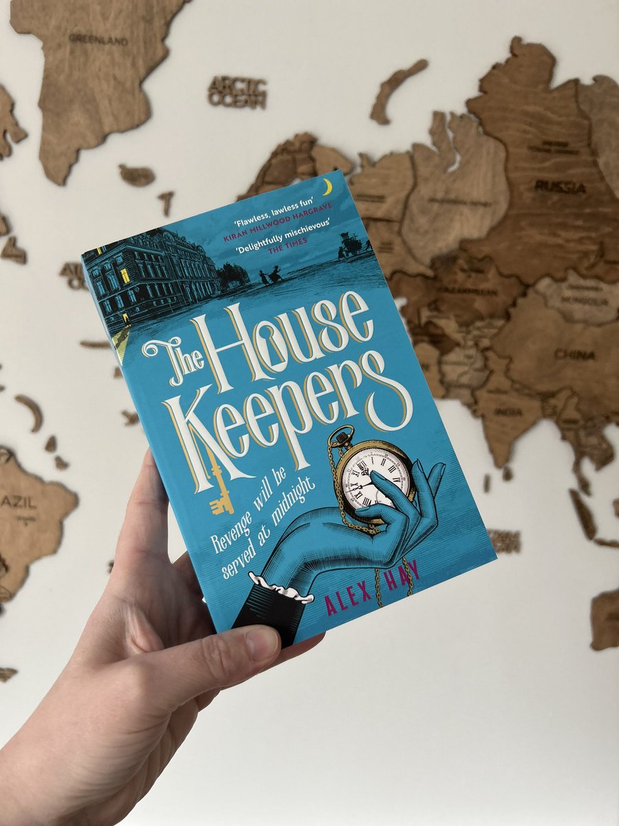 No book post for ages then three come at once. First up thanks to @Bookywookydooda @headlinepg for this paperback edition of The Housekeepers @AlexHayBooks, out 30 April. I loved this story of vengeful house staff. You can read my review here. fromfirstpagetolast.wordpress.com/2023/06/30/the…