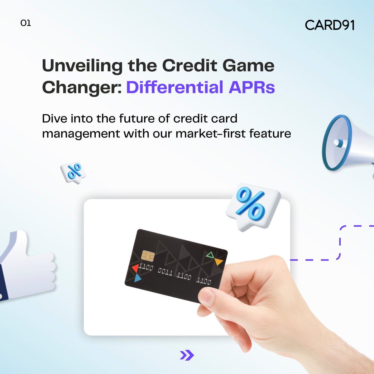 Card91HQ's tweet photo. Level up your credit game with #CARD91’s Credit Card Management System: Optimus! 🚀 and its groundbreaking #DifferentialAPRs feature.
Explore how custom interest rates tailored to specific merchant categories enhance user experience!
#CreditCardManagement #CARD91Optimus https://t.co/zG0F02HWg3