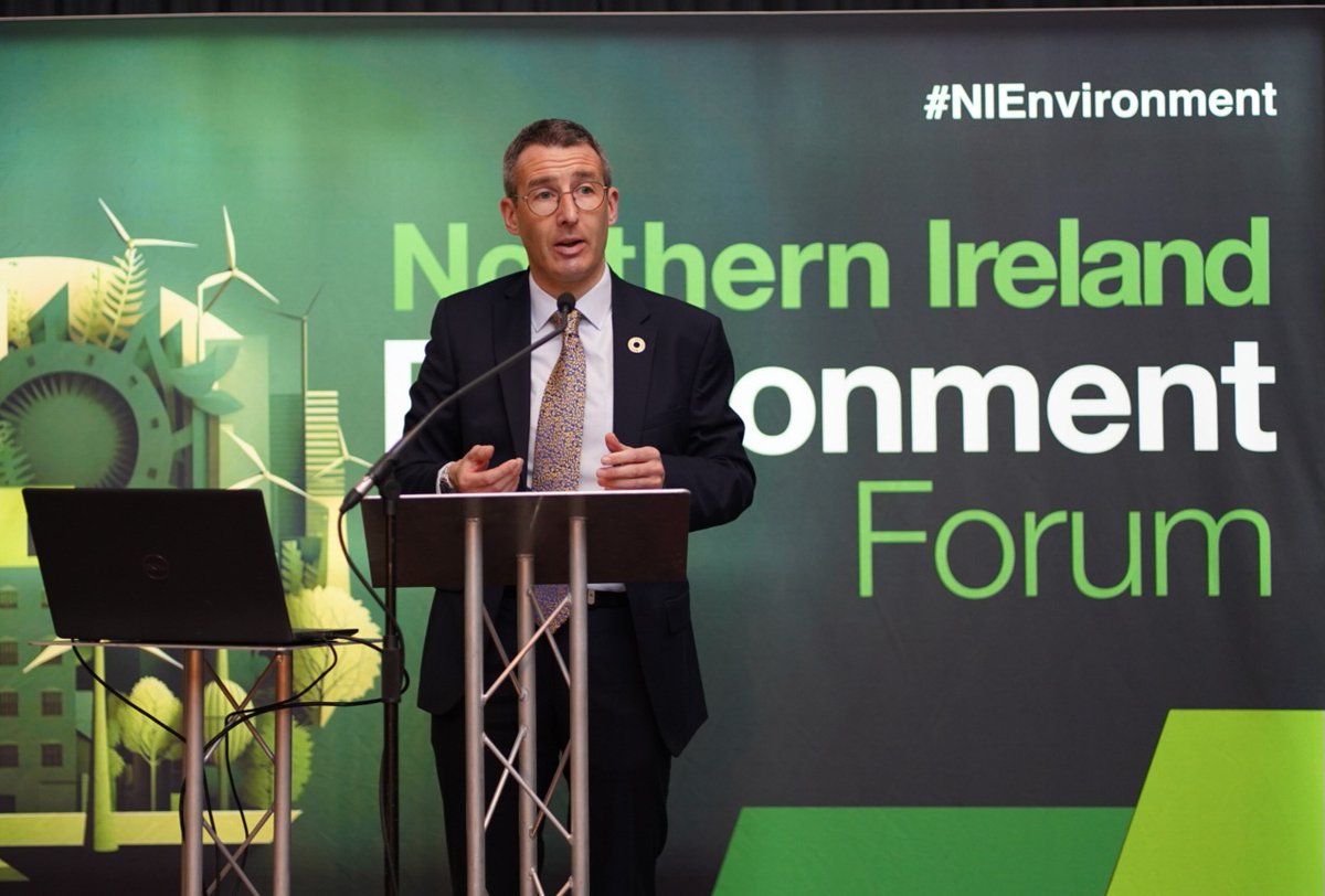 DAERA (@daera_ni} Minister @AndrewMuirNI tells #NIEnvironment that he is working daily on the delivery of an Environmental Improvement Plan and hopes to publish it soon