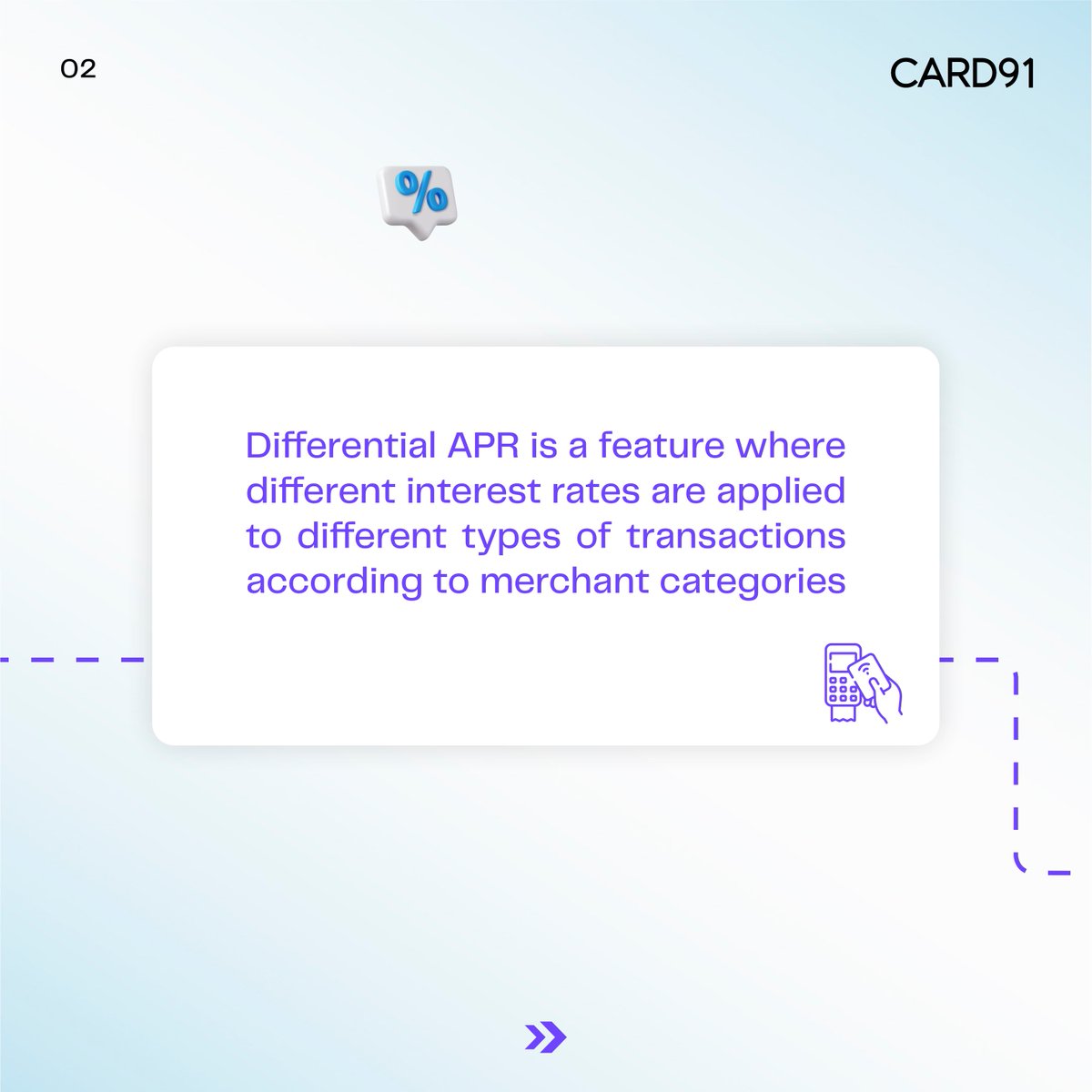 Card91HQ's tweet photo. Level up your credit game with #CARD91’s Credit Card Management System: Optimus! 🚀 and its groundbreaking #DifferentialAPRs feature.
Explore how custom interest rates tailored to specific merchant categories enhance user experience!
#CreditCardManagement #CARD91Optimus https://t.co/zG0F02HWg3