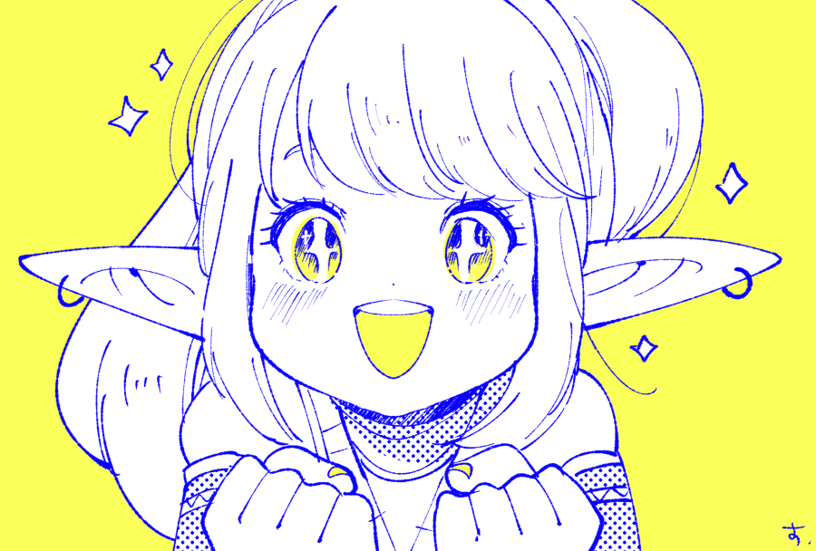 #笑顔の絵でその人の性格がわかるらしい

これ大昔に嬉しいことを言われた事があって「おお、へへ」と思ったので参加 