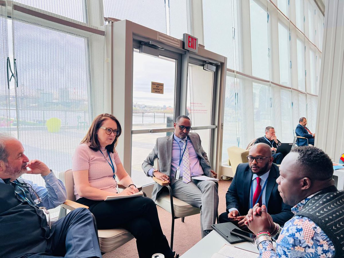 HELD crucial meetings in NY with @UNHABITAT's Doug Regan & @UNDESA 's Nicola Shepherd on collaboration on Youth Peace and Security and localization of SDGs and how to empower creatives with skills to market their talents #YouthForum #GlobalGoals @rochieng @moyasa_ke @UNECOSOC