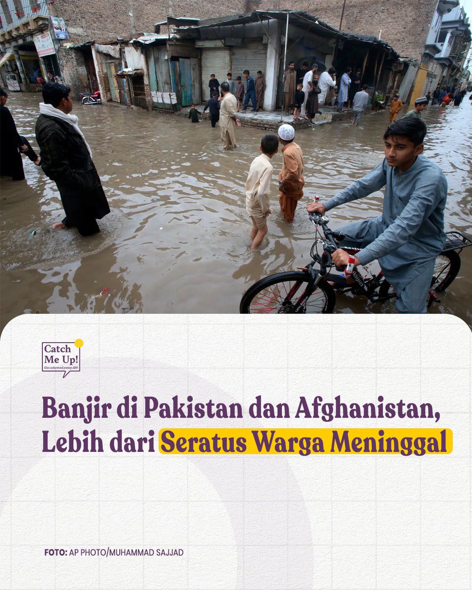 Hujan lebat yang mengguyur Pakistan dan Afghanistan selama beberapa hari terakhir memicu banjir. Bencana tersebut menewaskan lebih dari seratus orang di kedua negara yang bertetangga. Di Afghanistan, hujan lebat dan banjir melanda 23 provinsi hingga menewaskan 66 orang dan