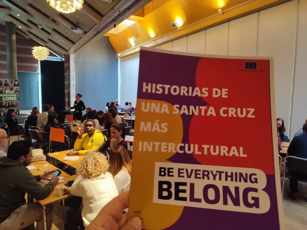 obitenerife's tweet photo. 🌍 Las ideas de la #juventud de #SantaCruzdeTenerife para promover la #convivencia #intercultural en su ciudad llegan a Estocolmo, durante la presentación de resultados del proyecto #NETIDEA, en el que participamos, de la mano de @juntasenlamisma, con otros territorios @RECI_ICC. https://t.co/HP3ThNlaKW