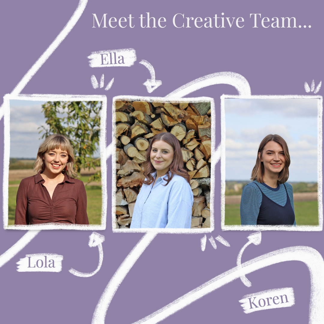 Meet our creative team!👋
 
Introducing our talented trio - Koren, Lola and Ella. Together, they bring a wealth of expertise and a unique creative vision to every project. From branding and illustration to packaging, label design and website development.

#MeetTheTeam 💜