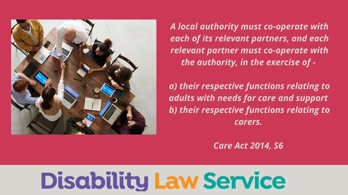 Local authorities have a duty under S6, #CareAct 2014 to co-operate with each of its relevant partners in exercising their respective functions in relation to the care and support of an individual. What has been your experience with this type of co-operation?
#socialcare