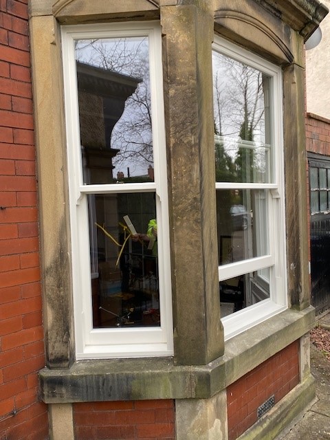 HadrianWindows's tweet image. Recently fitted Ultimate Rose PVCu sliding sash windows.  Perfect finish.  Our customer is extremely satisfied - just what we like to hear. #Roseview