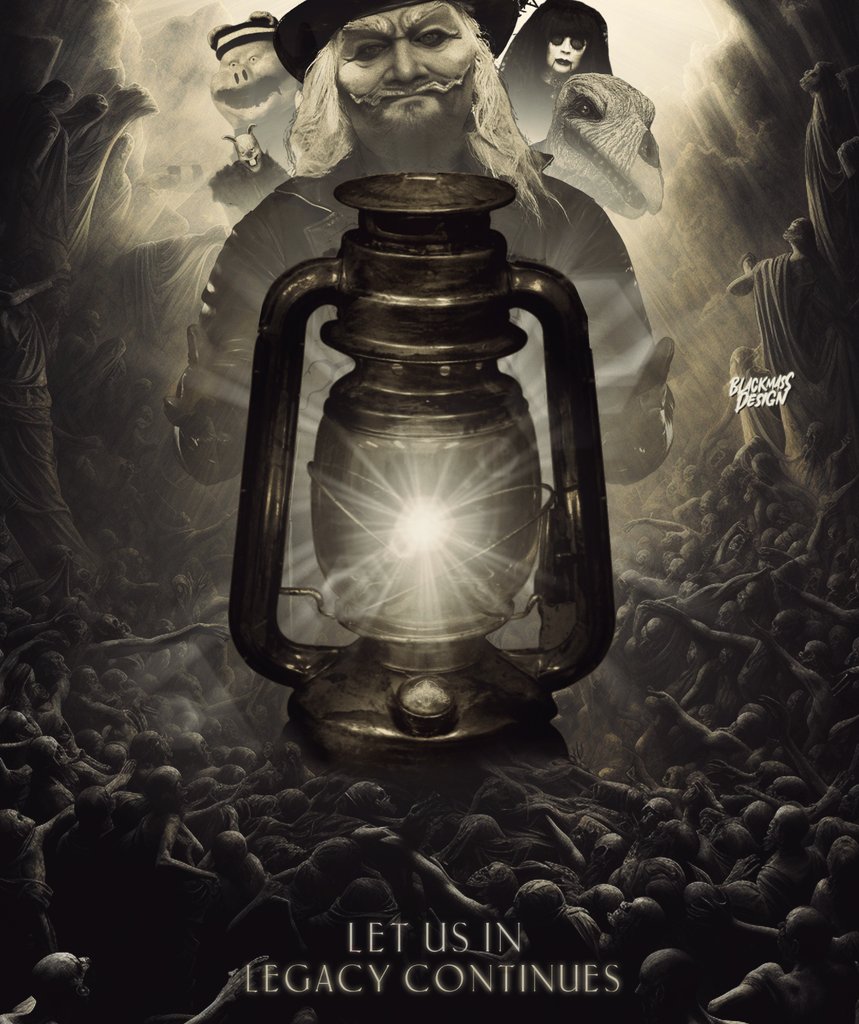 BlxckmassDesign's tweet image. LET US IN 
#UncleHowdy #FireflyFunHouse #WWE #BrayWyatt #Wyatt6 
@TaylorRotunda