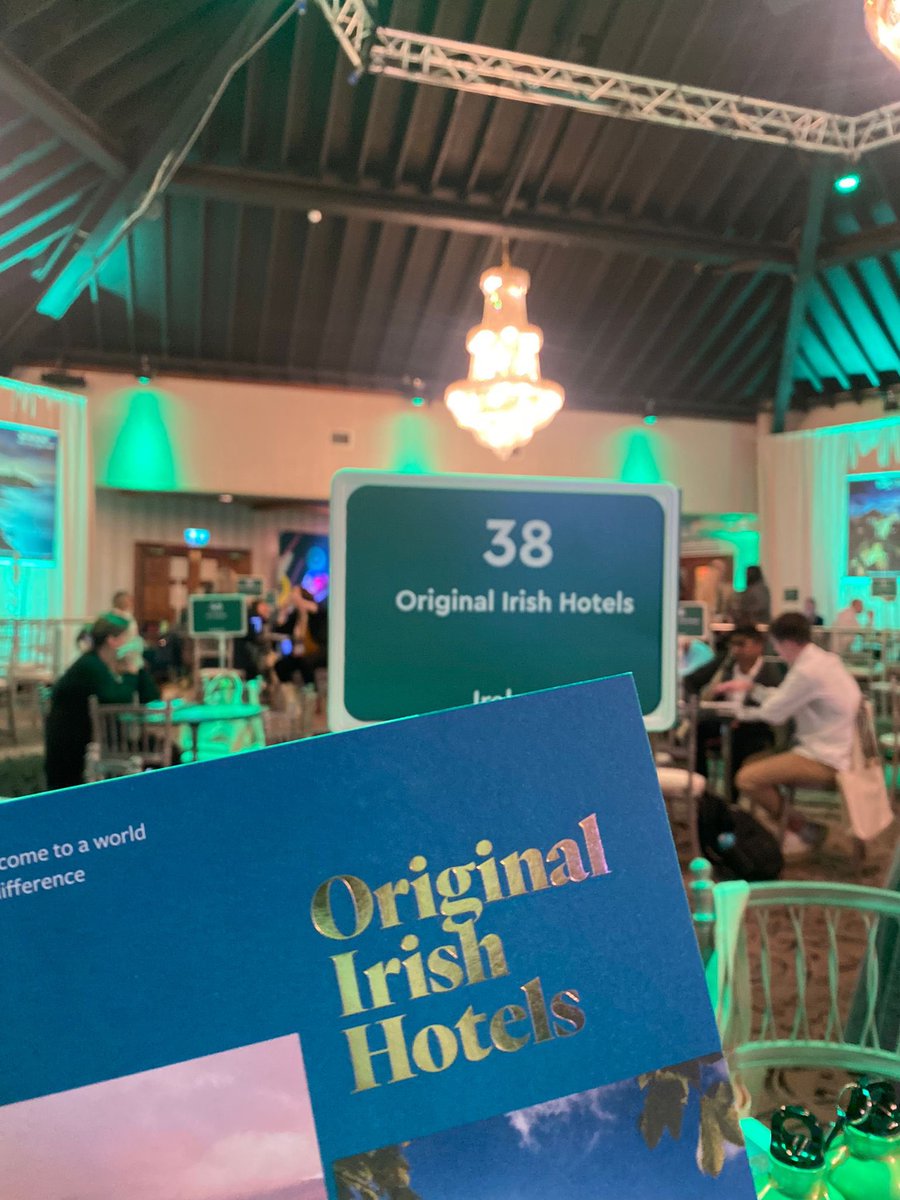 Delighted to have represented #OriginalIrishHotels at #Meitheal2024 last week✨ Thanks to @Failte_Ireland for putting together such a great event!☘️ #WildAtlanticWay #IrelandsHiddenHeartlands #IrelandsAncientEast #LoveDublin