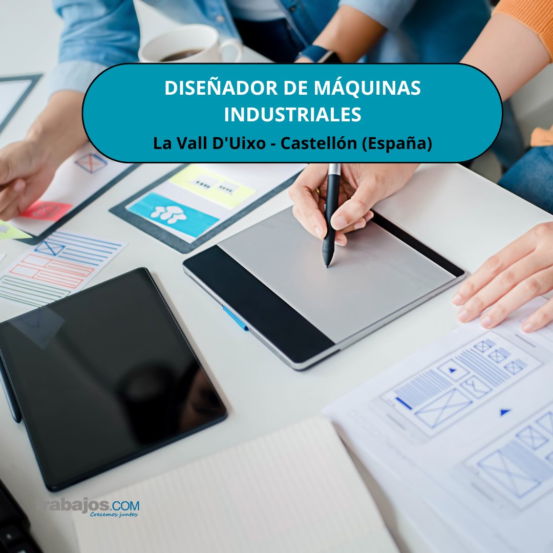 trabajoscom's tweet photo. 💡 ¿Listo para un desafío emocionante? 💡

🚀 ¡Únete al equipo en #lavallduixo (#Castellón ) como #DiseñadordeMáquinas Industriales! 🚀

¿Crees que eres el candidato perfecto? ¡Inscríbete! 📧
ℹ https://t.co/tC3rXaP993
#industriamaderera #trabajoscom #OportunidadLaboral https://t.co/2v9iF6Bapd