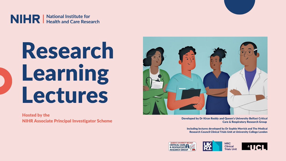 RCSLTResearch (@rcsltresearch) on Twitter photo Did you know? 🤔
The NIHR Associate Principal Investigator Scheme is hosting a series of Research Learning Lectures, for anyone in health and social care interested in learning more about research and academia 👏
Check it out! bit.ly/49JAi9Z
@NIHRcommunity <a href="/ClinAcSLT/">Clinical Academics in SLT</a> Did you know? 🤔
The NIHR Associate Principal Investigator Scheme is hosting a series of Research Learning Lectures, for anyone in health and social care interested in learning more about research and academia 👏
Check it out! bit.ly/49JAi9Z
@NIHRcommunity <a href="/ClinAcSLT/">Clinical Academics in SLT</a>