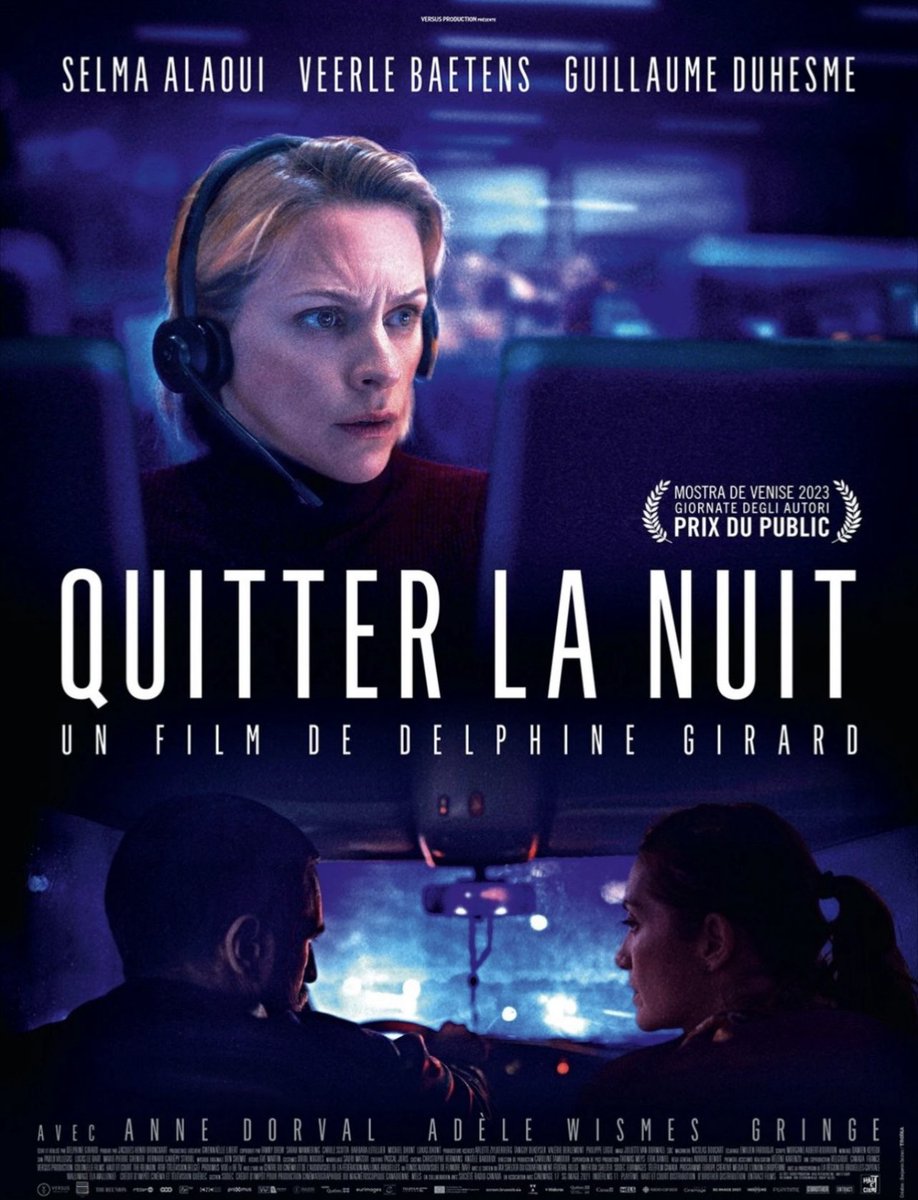 inesdeandreis's tweet photo. #Quitterlanuit, de #DelphineGirard. 

Une nuit, dans une voiture, une femme en danger appelle la police…

Un drame psychologique captivant, porté par des acteurs magnétiques. 

@versus_prod @hautetcourt https://t.co/o4jk81jgZT