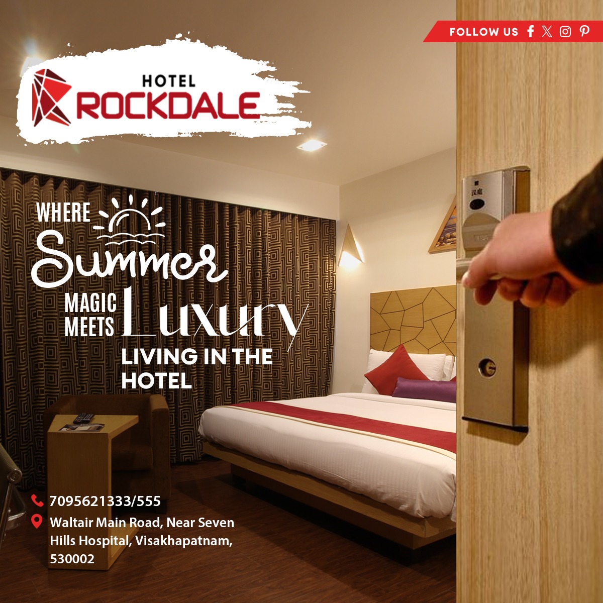 ☀️ Embrace the sizzle of summer At Hotel Rockdale! 🏖️ Beat the heat wave and chill out in our refreshing abode of joy. 😎

For More Information:
📞Contact Us: 7095621222/333
🌐 Website: hotelrockdale.com

#HotelRockdale #SummerEscape #CoolRetreat #SummerRetreat #SummerVibes