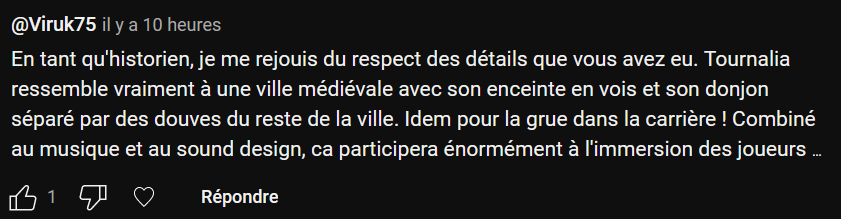 ToDFangame's tweet photo. Y'a des commentaires sous la dernière vidéo qui font particulièrement plaisir à lire, merci ! https://t.co/0FUAQrjMij