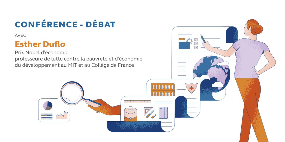 ⌛ Derniers jours pour vous inscrire à la conférence-débat animée par la chercheuse française et Prix Nobel d’économie Esther Duflo ! ⏰Le lundi 22 avril de 17h à 19h 📍Cour des comptes (13, rue Cambon) 📲Accessible en visioconférence ⚠️Sur inscription ➡️…ssociationmama.evenements.ccomptes.fr