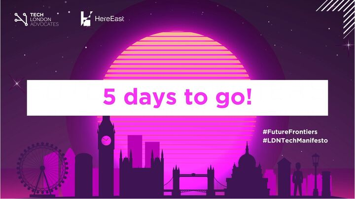 🚨FIVE DAYS TO GO🚨 On Tuesday, @bootstrapeurope Co-founder Stephanie Heller and @antlerglobal partner Adam French will chat about scaling London’s maturing tech sector at #FutureFrontiers #LDNTechManifesto 🔥 You can still sign up 👇 shorturl.at/qDFO4