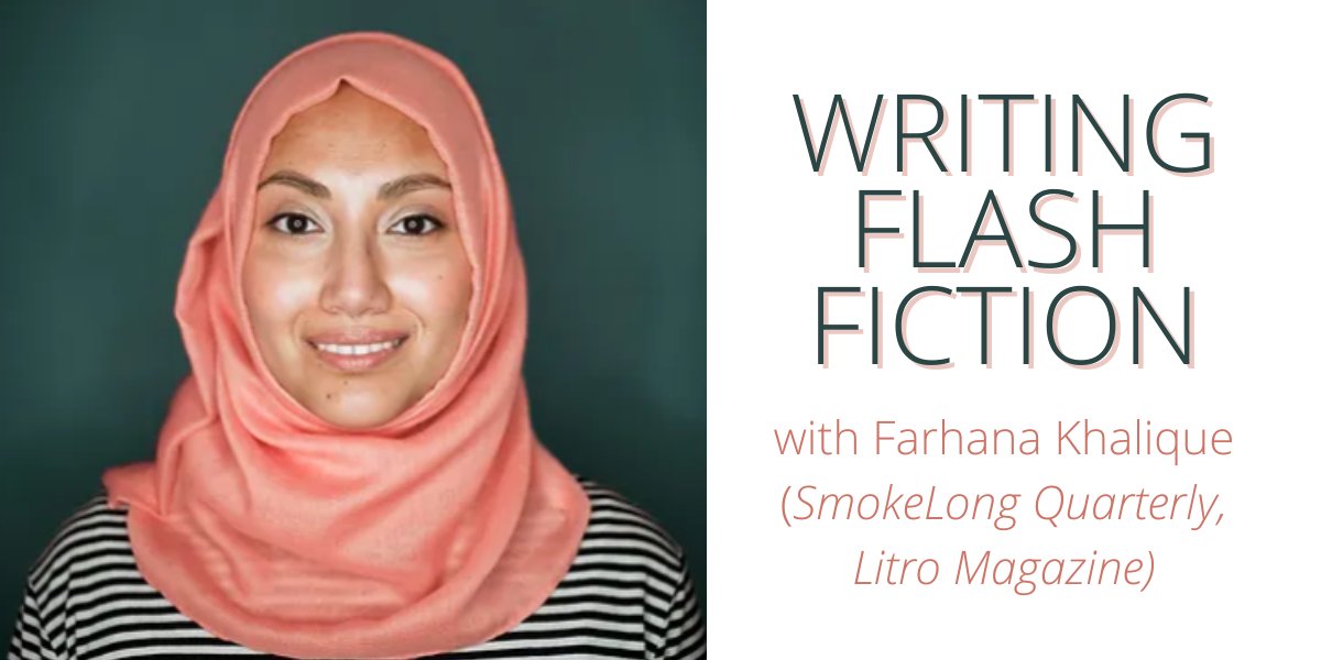 Do you write flash fiction? In this new online lunchtime learning masterclass flash fiction writer and editor @HanaKhalique will explore what is, and what isn't, flash fiction, and how to write it well. Book now to join us on 12th June: writersandartists.co.uk/events-and-cou…