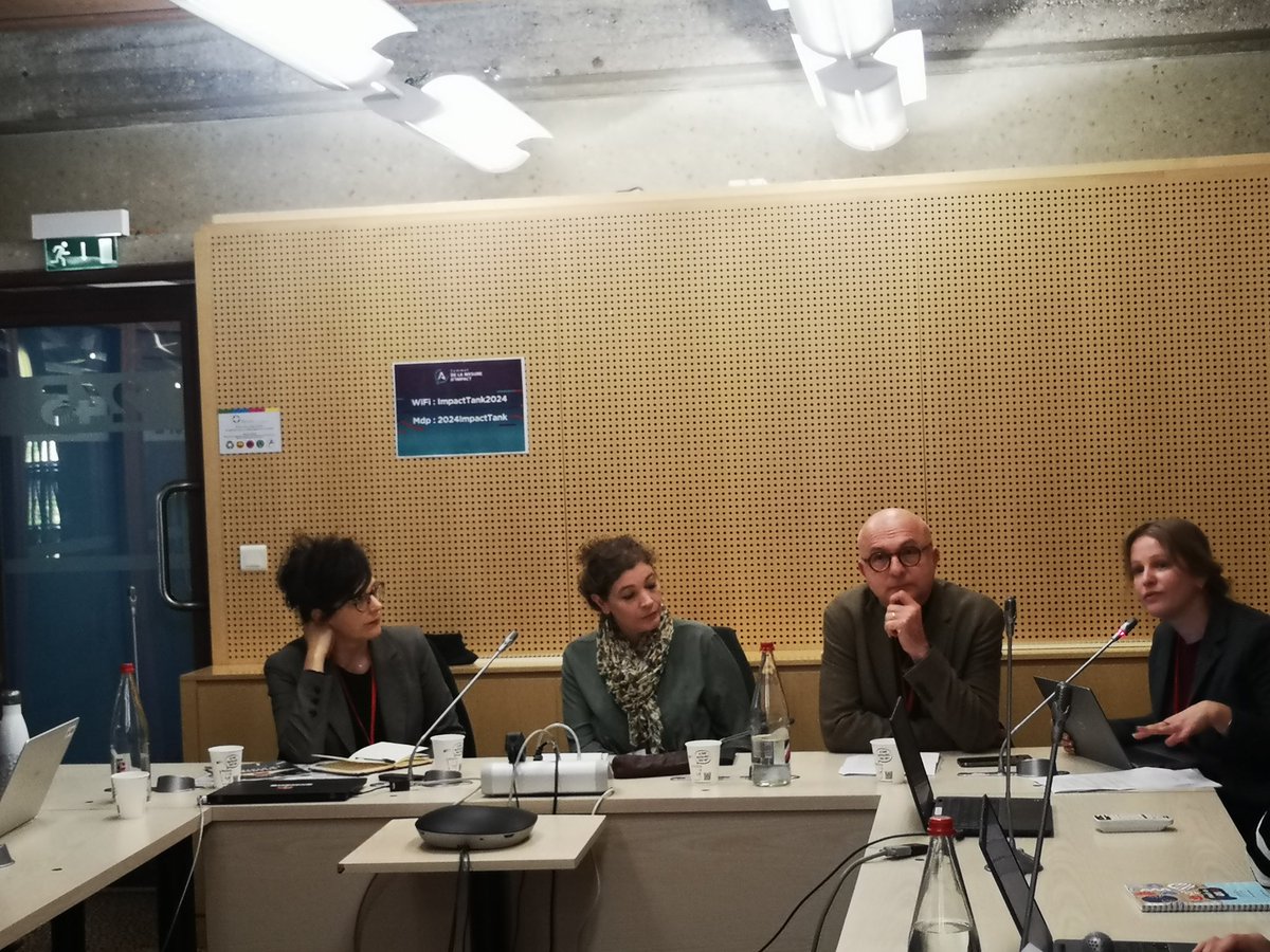 #SMI2024
Lydia Fenner, responsable du pôle Impacts à l'Avise, introduit la table-ronde organisée par l'Avise au Sommet de la mesure d'impact : "évaluer son impact : quels effets transformatifs ?"
ℹ️avise.org/developper-mon…