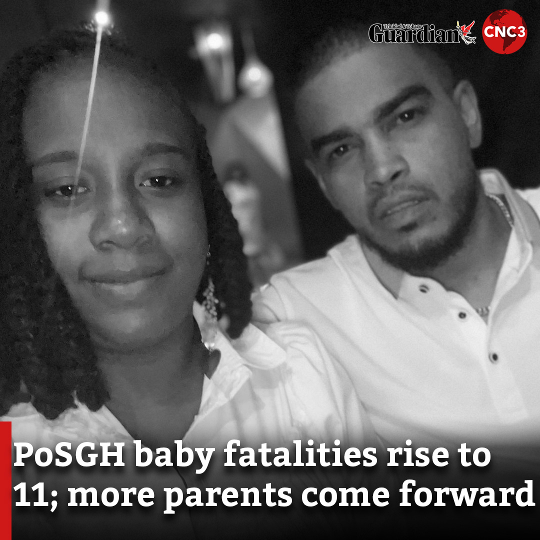 CNC3TV's tweet image. The list of babies who died recently at the Neonatal Intensive Care Unit in the POSGH, due to a suspected bacterial infection, continued to grow yesterday as lawyers identified three others, bringing the current running total to 11.

Read more:
guardian.co.tt/news/posgh-bab…