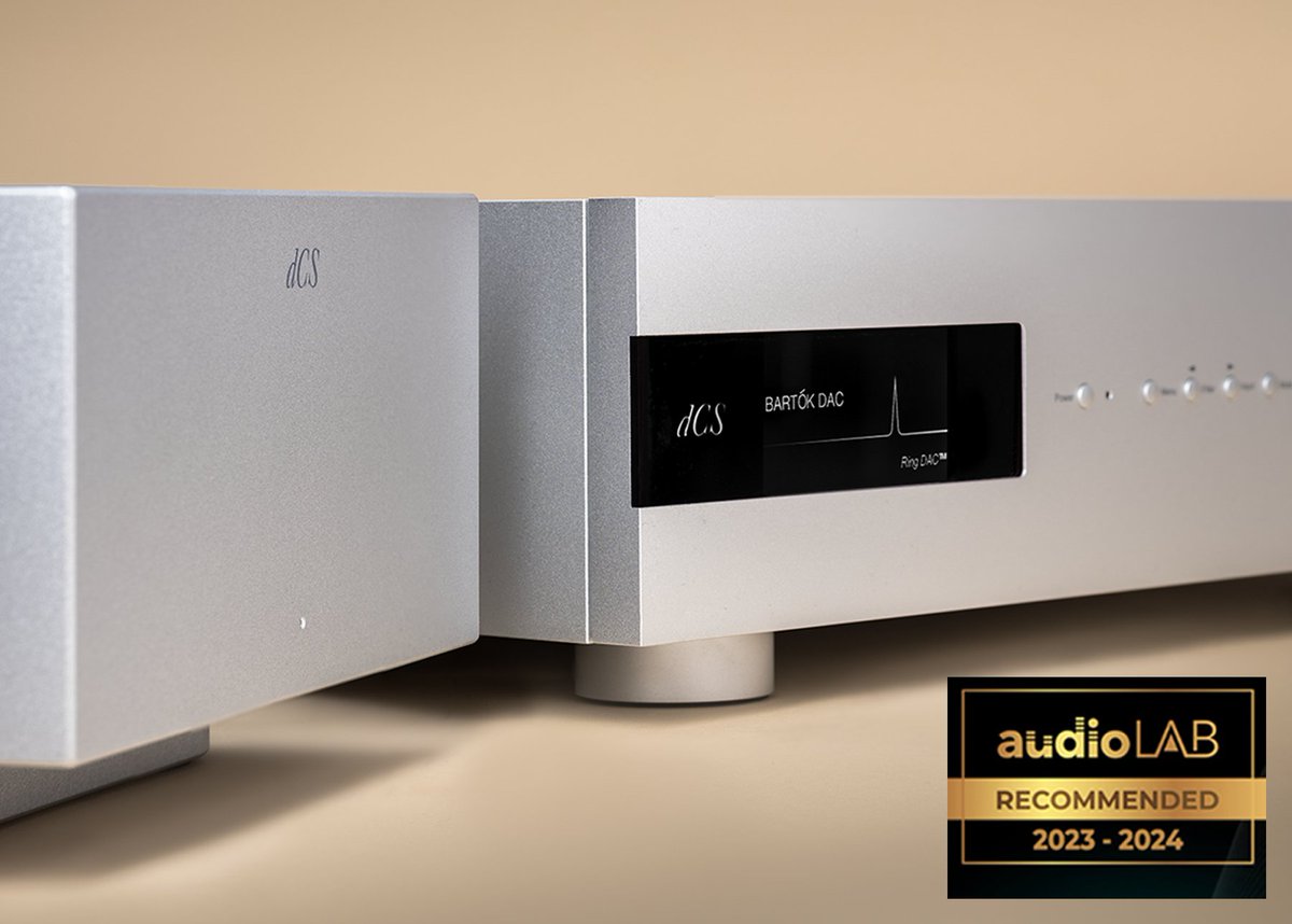 We are delighted that the dCS Bartók APEX paired with the Lina Master Clock has received #AudioLab Vietnam’s Recommended High-End Digital Source of the Year award for 2023-24.

Read more at the dCS Edit: 
dcsaudio.com/edit/audio-lab…

#audiophile #highendaudio #dac