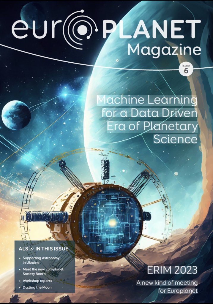 📣 The new issue of #EuroplanetMagazine is finally here, it's FREE and it's VIRTUAL!

📷 Space #exploration, Machine Learning, news from the community, #planetaryscience events and much, much more. Discover it on our website: europlanet-society.org/issue-6-of-the…