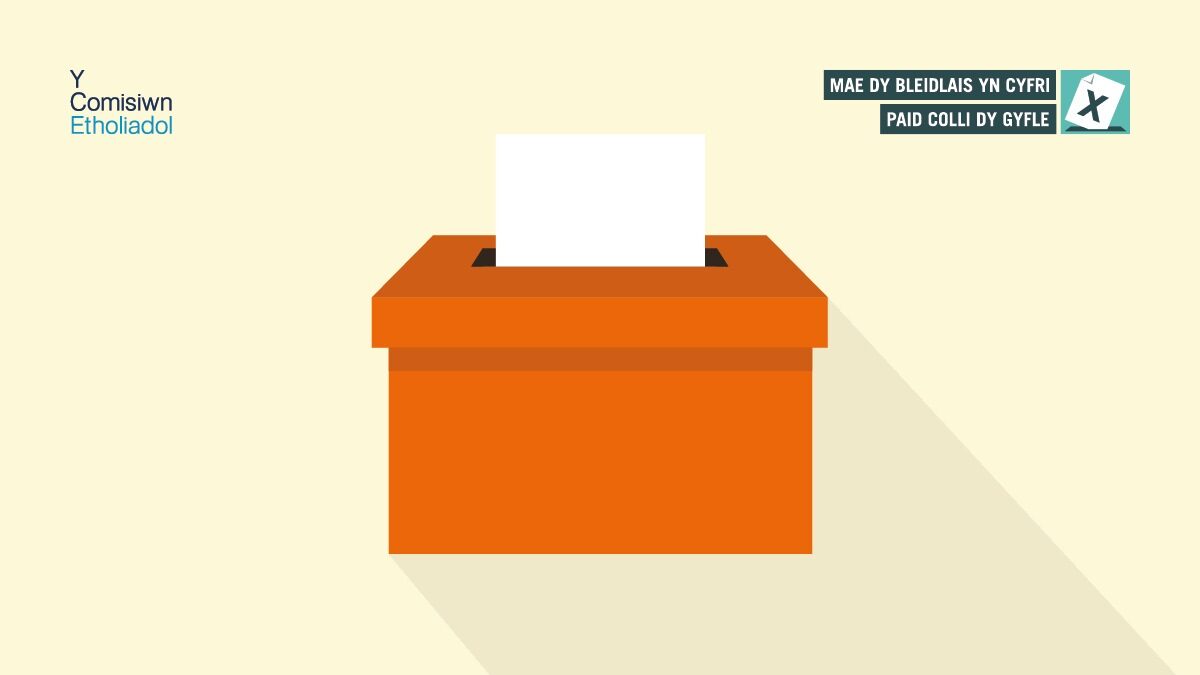 Pleidleisio’n bersonol yn yr etholiadau ar Dydd Iau 2 Mai? Ydych chi'n gwybod ble mae eich gorsaf bleidleisio? I ddod o hyd i’ch gorsaf bleidleisio, ewch i electoralcommission.org.uk/cy/rwyf-yneg-p… #BarodiBleidleisio