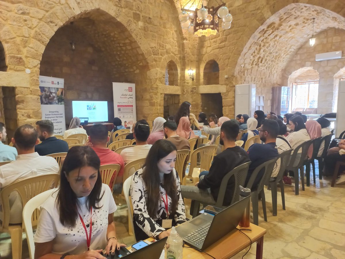 We launched, in collaboration with the International Labour Organization, the 'Career Guidance and Employment Integration program in Akkar and North Lebanon'. Over the next 4 months, we'll be providing vocational guidance and training in agriculture, construction, and IT sectors.