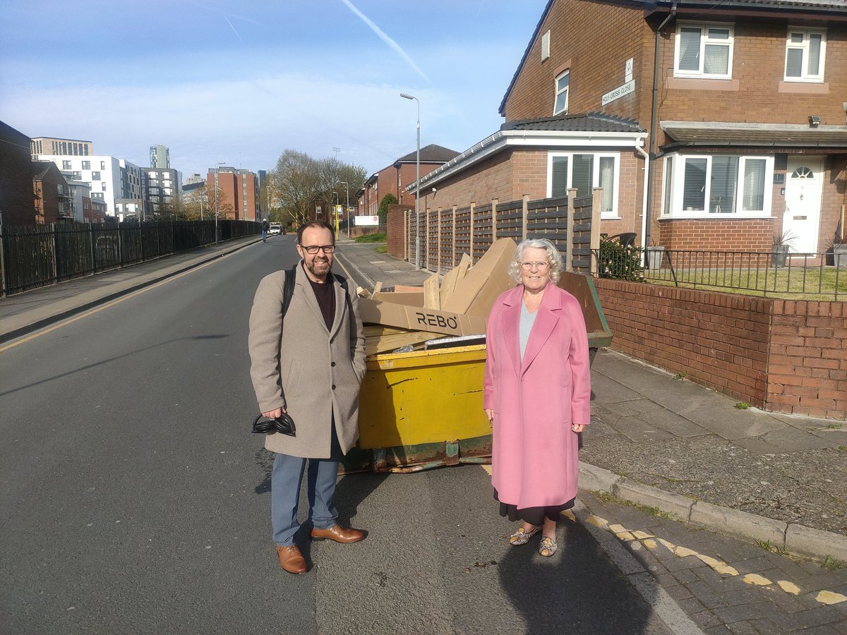 DAY 3 - CITY CENTRE NORTH'S BIG SKIP WEEK Today's there are skips out on Addison Street and Standish Street Keeping Liverpool Tidy #KLT