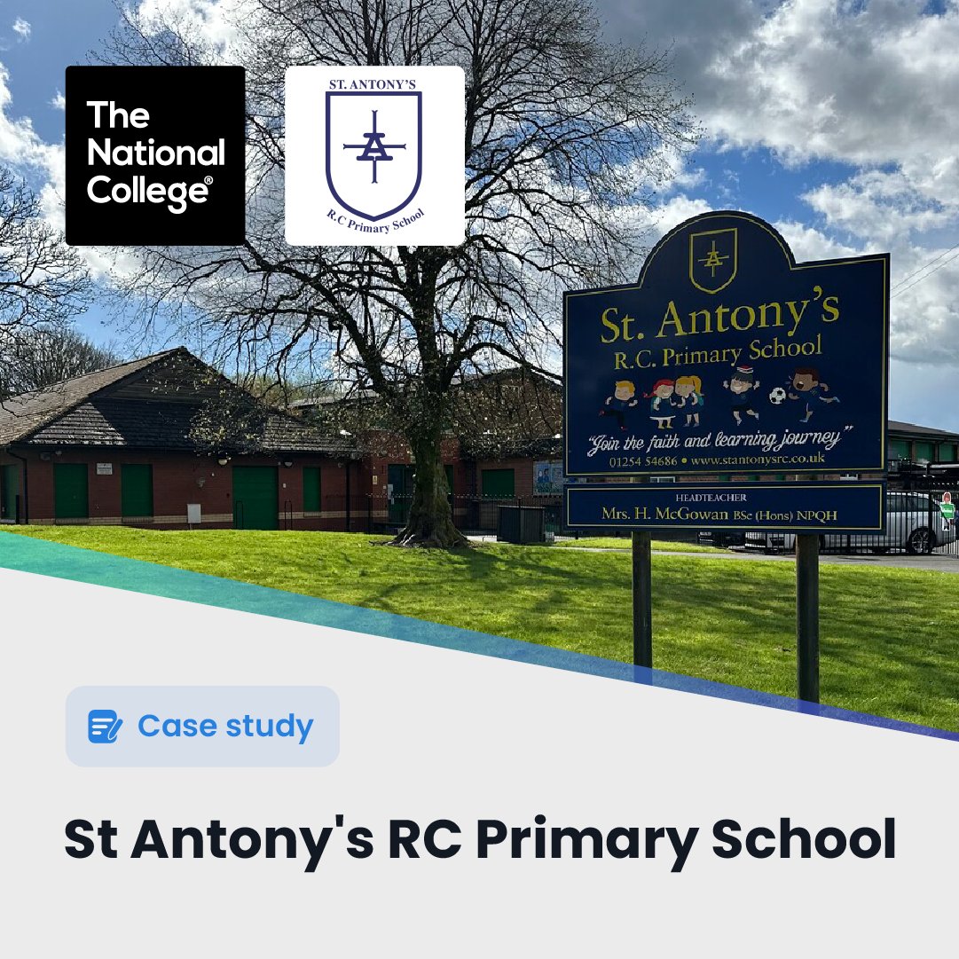 'The biggest benefit is the breadth of courses; there's always something new to find on the platform.' 📣 Read St Antony's RC Primary School's full case study here >> bit.ly/3JkucSG #EdTech #CPD #Education #School #Teaching