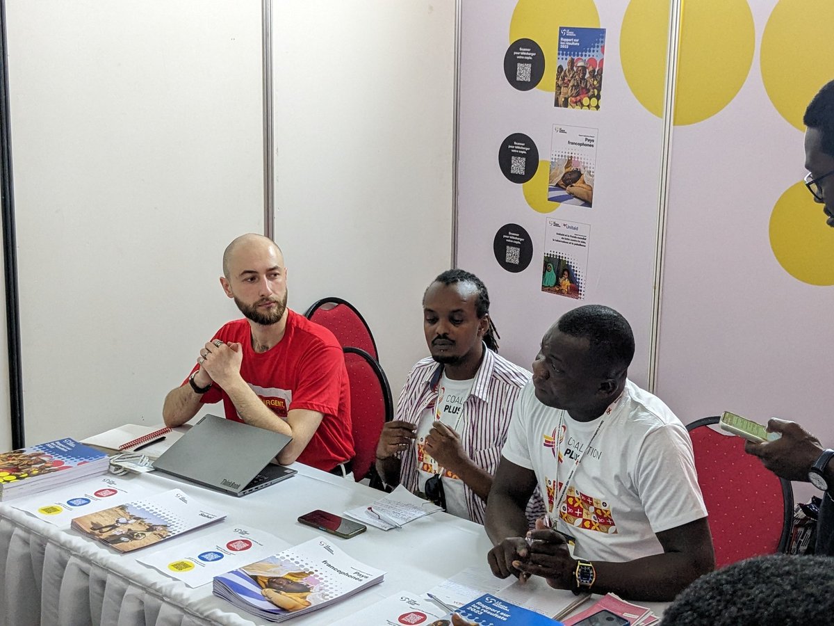 AFRAVIH2024 L'engagement communautaire des associations de lutte contre le #sida et présentation du projet #Riposte avec @assoAIDES, l'ANSS au Burundi, Revs + au Burkina Faso et @AgcsPlus. ⏰ C'est maintenant au stand du Fonds mondial