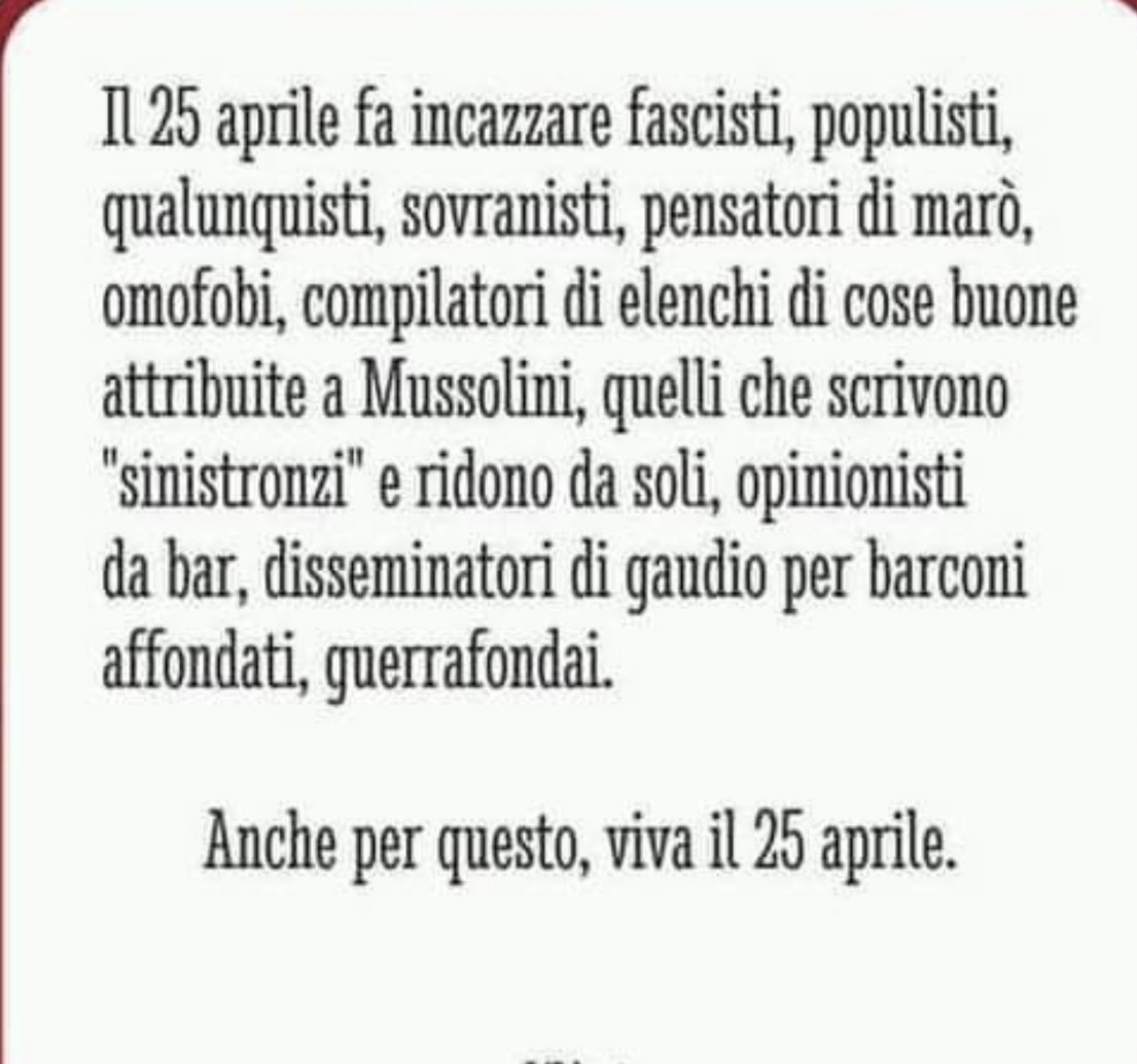 Andando verso il #25aprile ..
#Viva_l_Italia_antifascista_e_antinazista