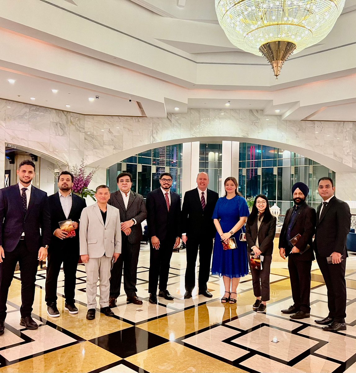 EngAusQatar's tweet photo. Engineers Australia Qatar Chapter had the privilege of attending the ANZAC Day event organized by the Australian Embassy Qatar at the Ritz Carlton Hotel. It was a solemn and respectful occasion to commemorate the sacrifices of the Australian and New Zealand armed forces. https://t.co/ab3nY8HbVc
