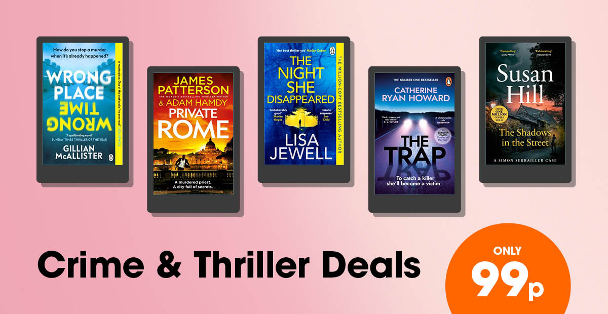 If you're looking for a new book at the moment, check out these amazing crime and thriller eBook deals - 99p for April only 👉 bit.ly/4aX8sYB