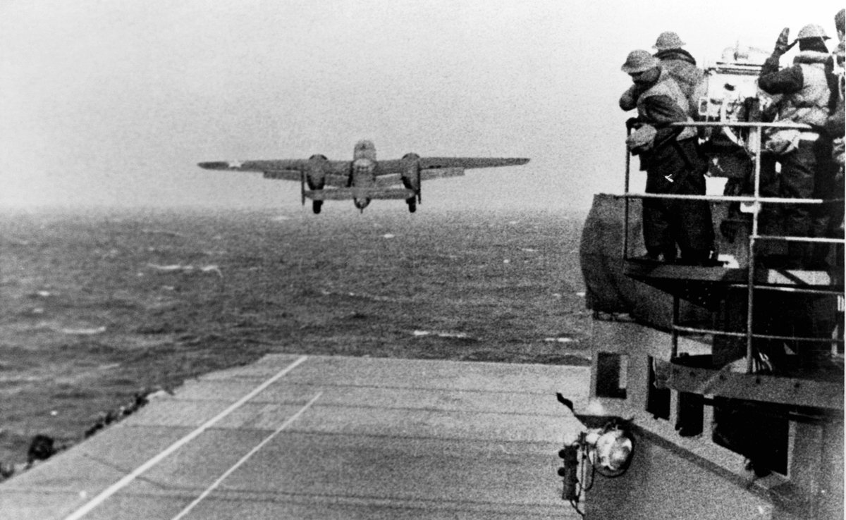 Ingenuity, audacity, incredible bravery and skill. On this date in 1942 - the Doolittle Raid