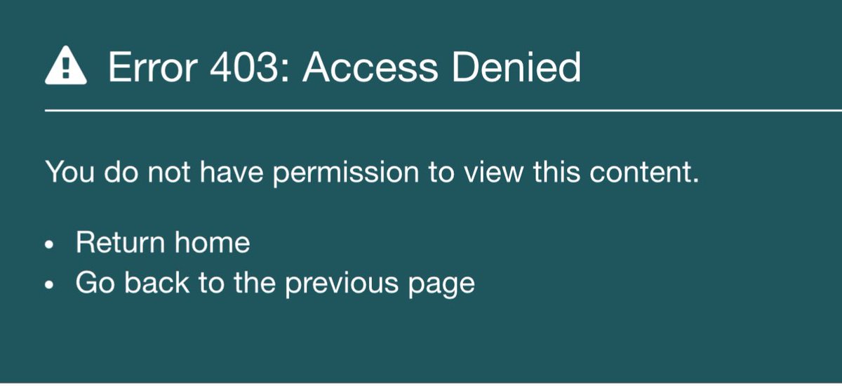 I just discovered that the HCCC has blocked me from visiting their website.

Why are they blocking me? I don’t understand why they are doing this to me! 

Can someone explain? 

This is the web address 
hccc.nsw.gov.au/errorpages/cus…

Below is the message I received.