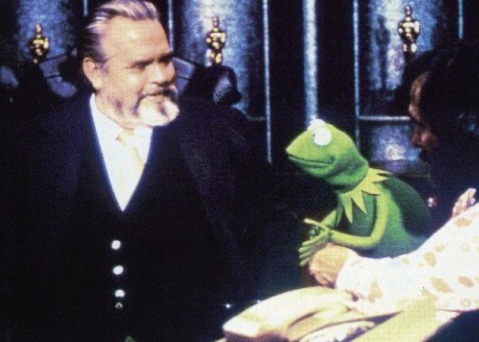 Let’s be honest

Kermit the Frog and Jim Henson were the only thing about Hollywood that Orson Welles liked.